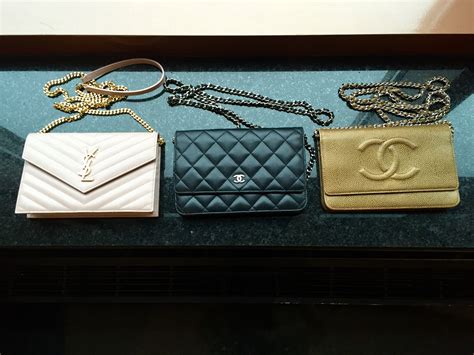 ysl wallet on chain vs chanel boy|Chanel vs. YSL Wallet on Chain Comparison (WOC) .